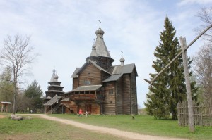 6142 Museum of Wooden Architecture, Vitoslavlitsy nr Veliky Novgorod, Russia 5 May 2015